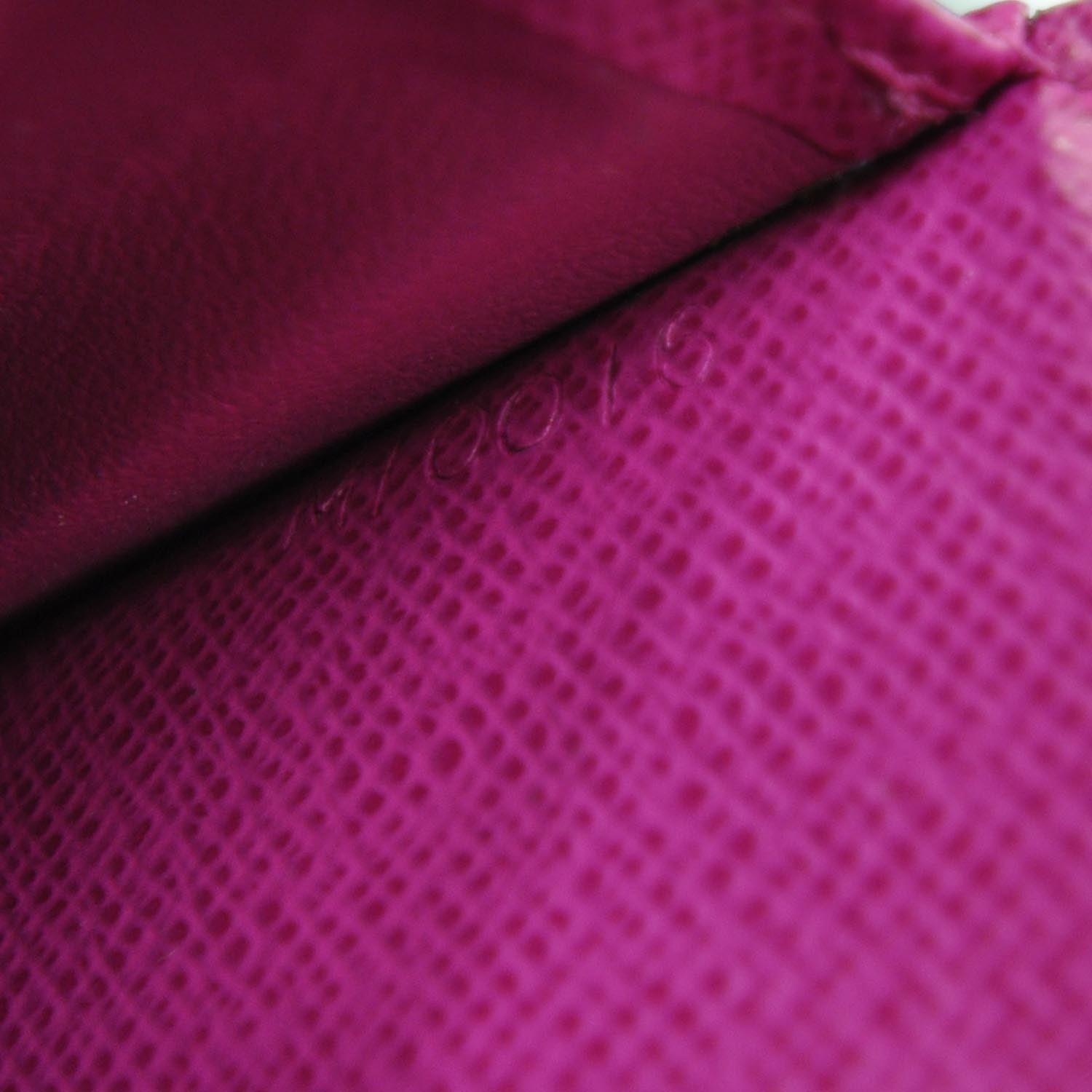 Louis Vuitton Monogram Perforated Compact Zipped Wallet Fuchsia 9 of 9