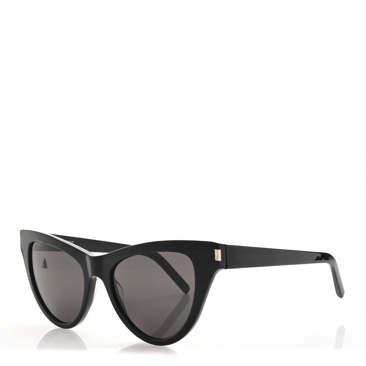 Acetate Cat 3 Cat Eye Sunglasses SL425 Black