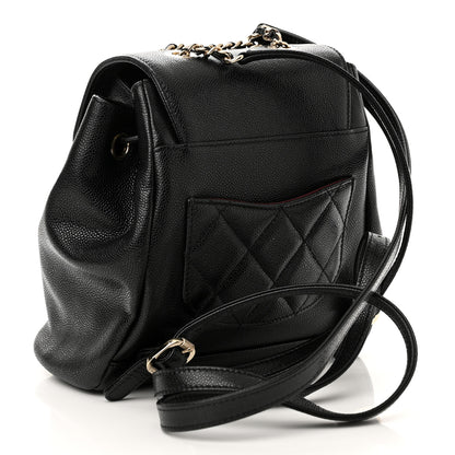 Chanel Caviar Quilted Mini Business Affinity Backpack Black 3 of 10