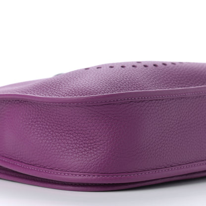 Hermes Taurillon Clemence Evelyne III PM Anemone 9 of 11