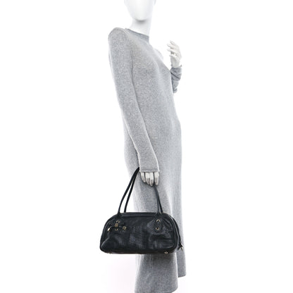 Gucci Guccissima Small Princy Satchel Black 2 of 13