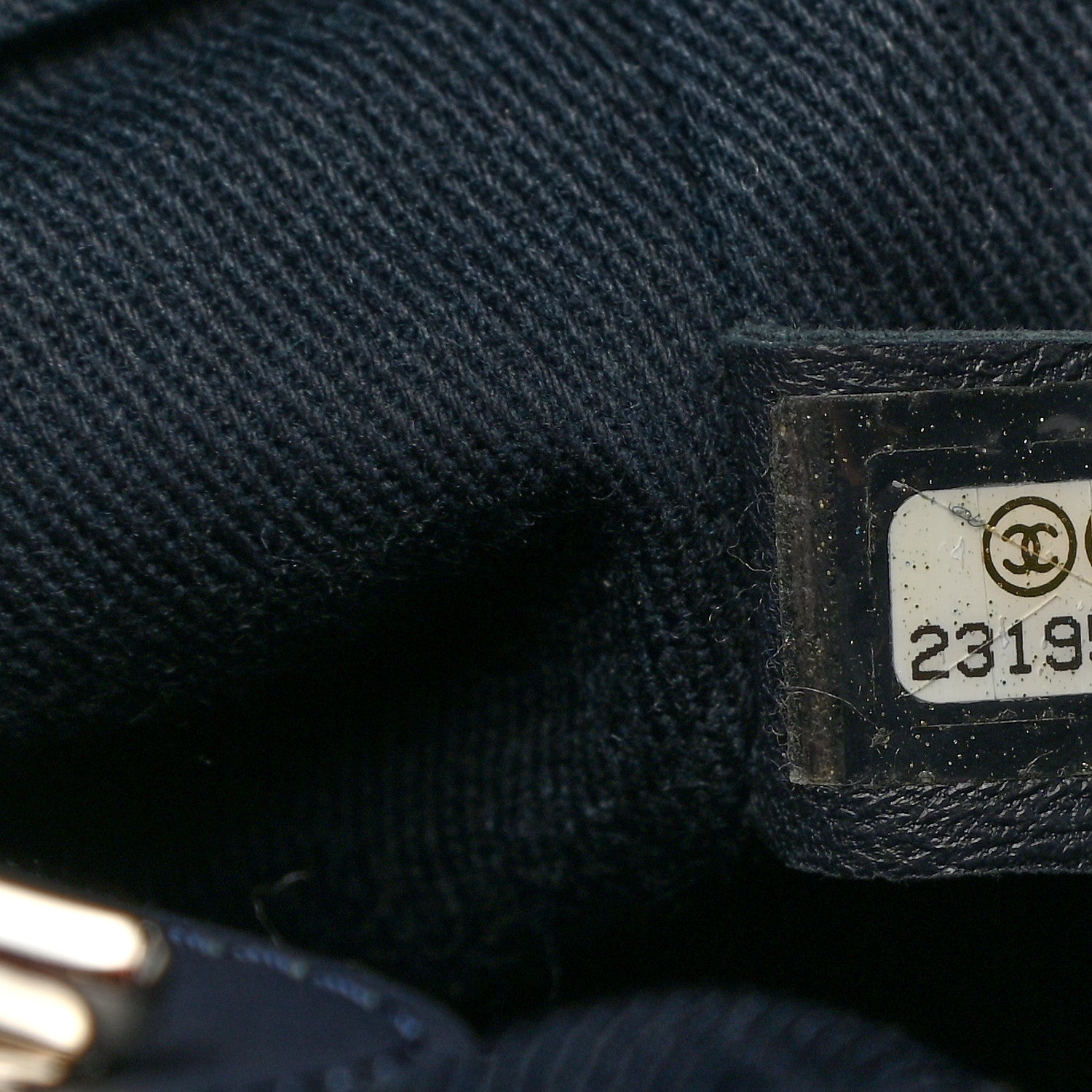 Chanel Canvas Medium Deauville Tote Dark Blue 6 of 9