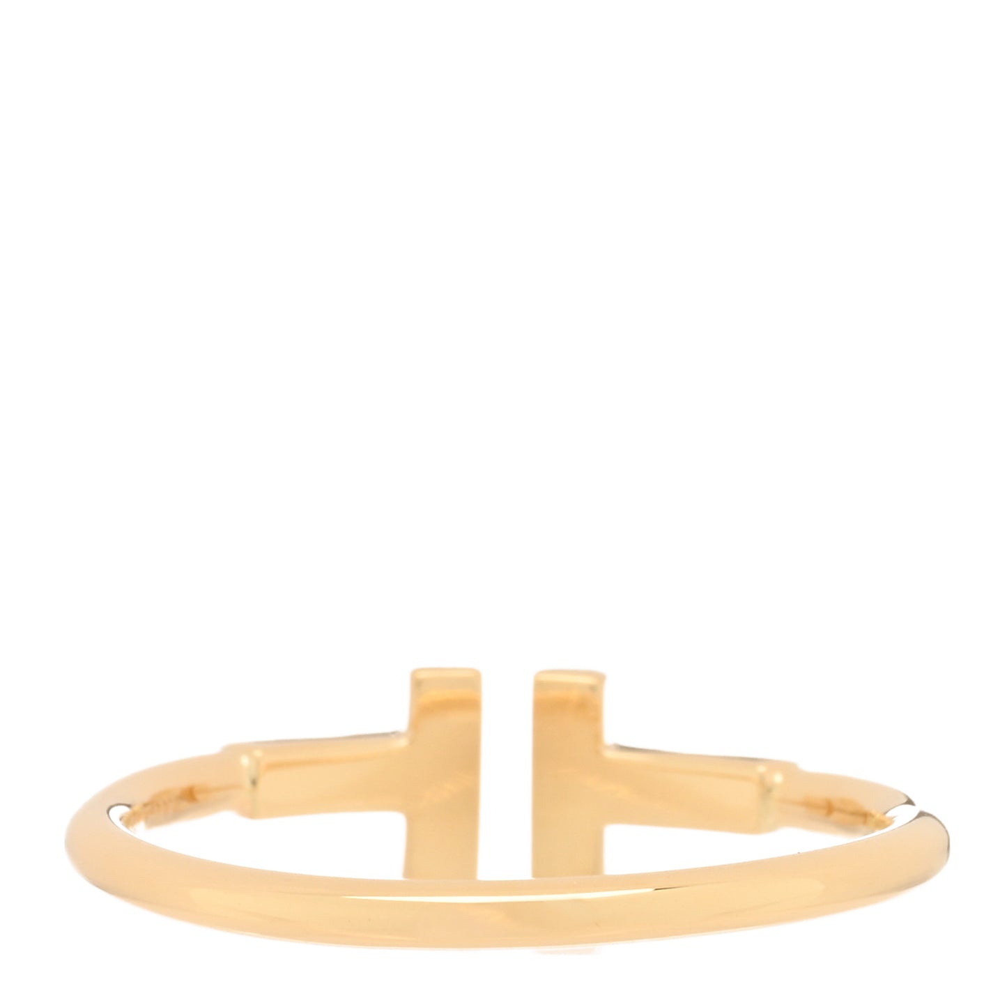 18K Yellow Gold T Wire Ring 58 8.25