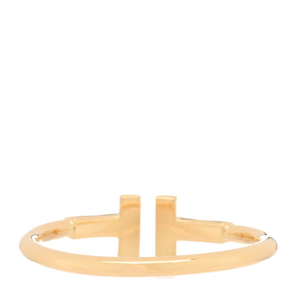 Tiffany 18K Yellow Gold T Wire Ring 58 8.25 3 of 5