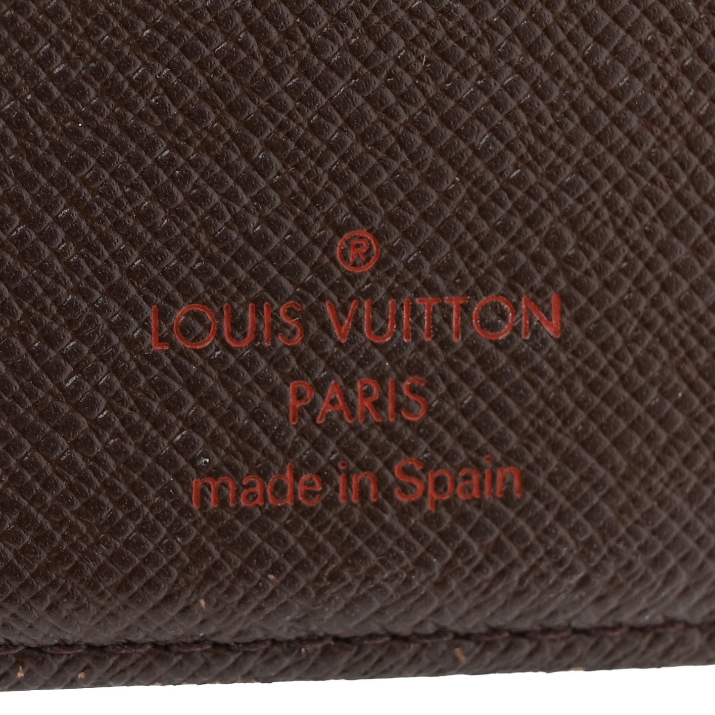Damier Ebene Small Ring Agenda Cover