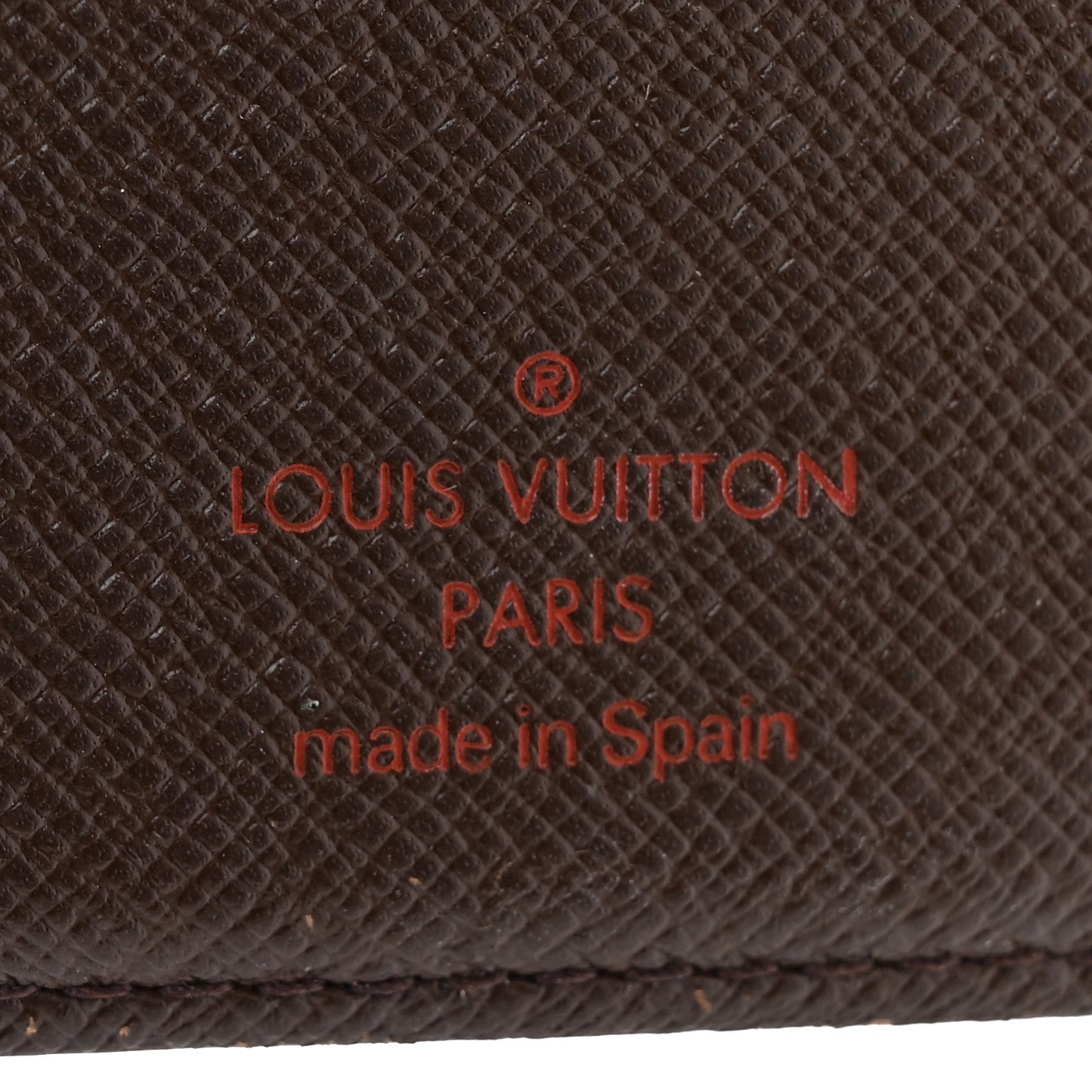 Louis Vuitton Damier Ebene Small Ring Agenda Cover 6 of 7