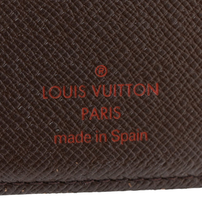 Louis Vuitton Damier Ebene Small Ring Agenda Cover 6 of 7