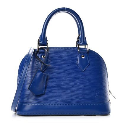 Louis Vuitton Epi Alma BB Blueberry 1 of 4