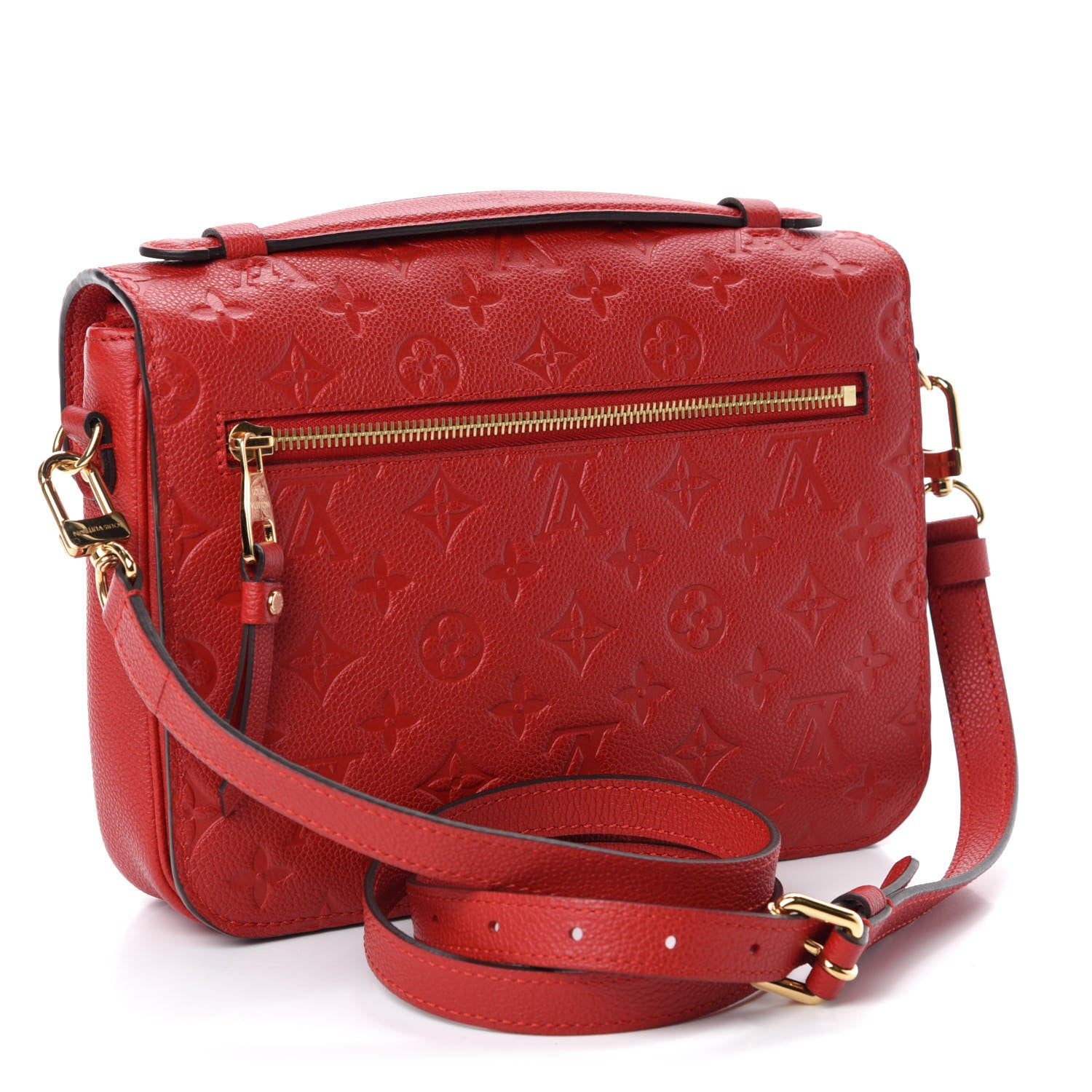 Louis Vuitton Empreinte Pochette Metis Scarlet 3 of 10