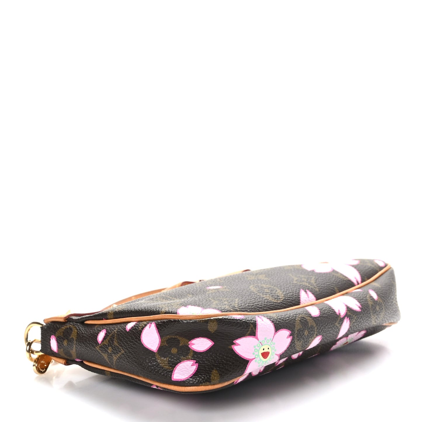 Monogram Cherry Blossom Pochette Accessories Brown