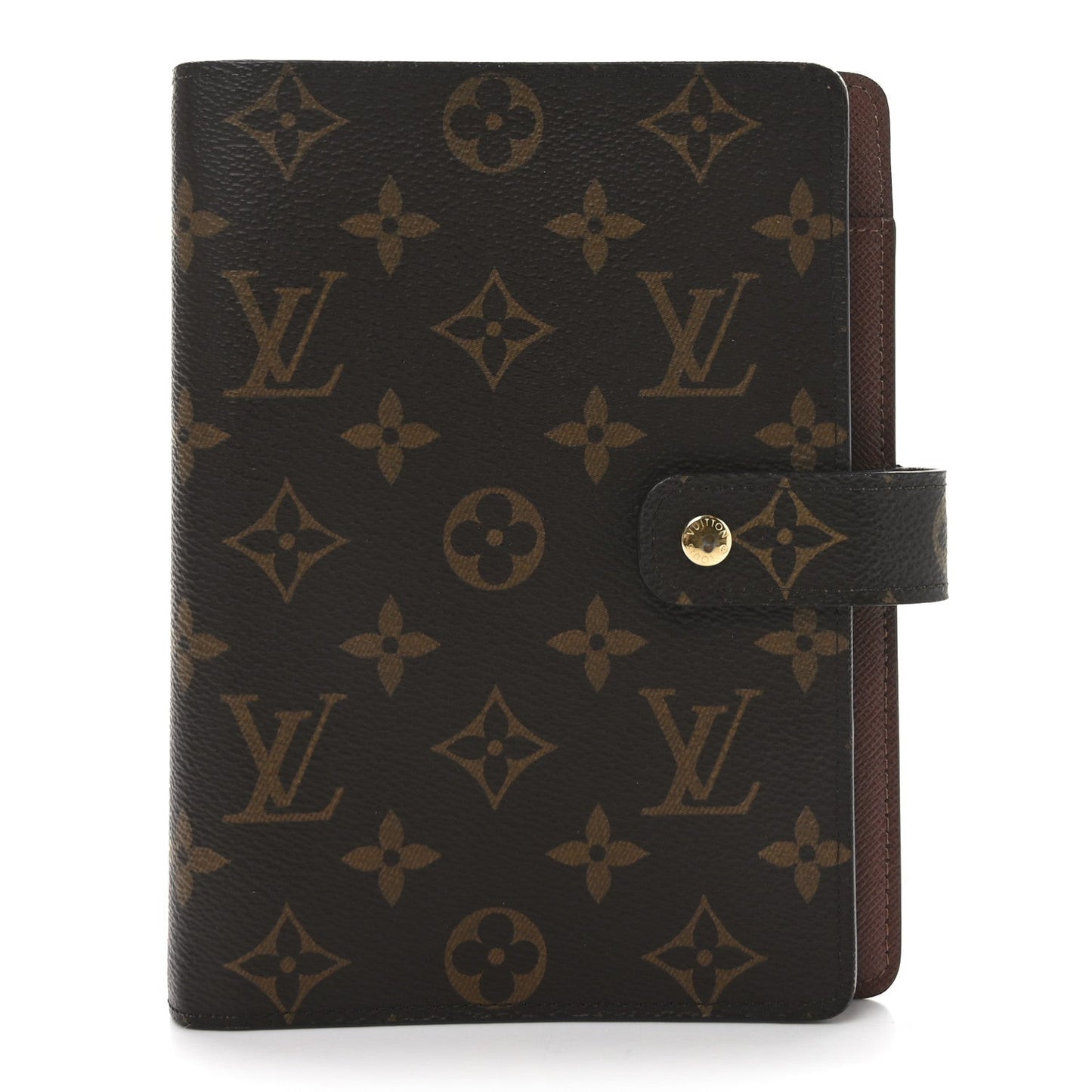 Monogram Medium Ring Agenda Cover