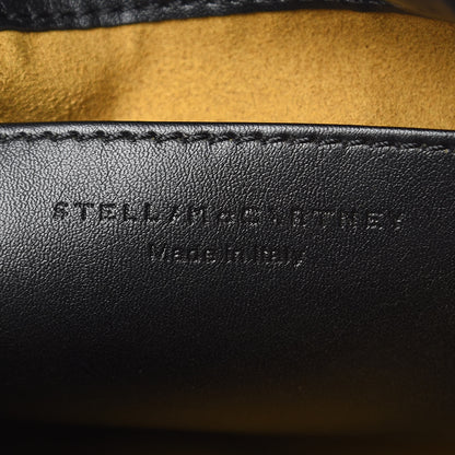 Stella McCartney Eco Alter Nappa Perforated Logo Mini Drawstring Backpack Black 6 of 6