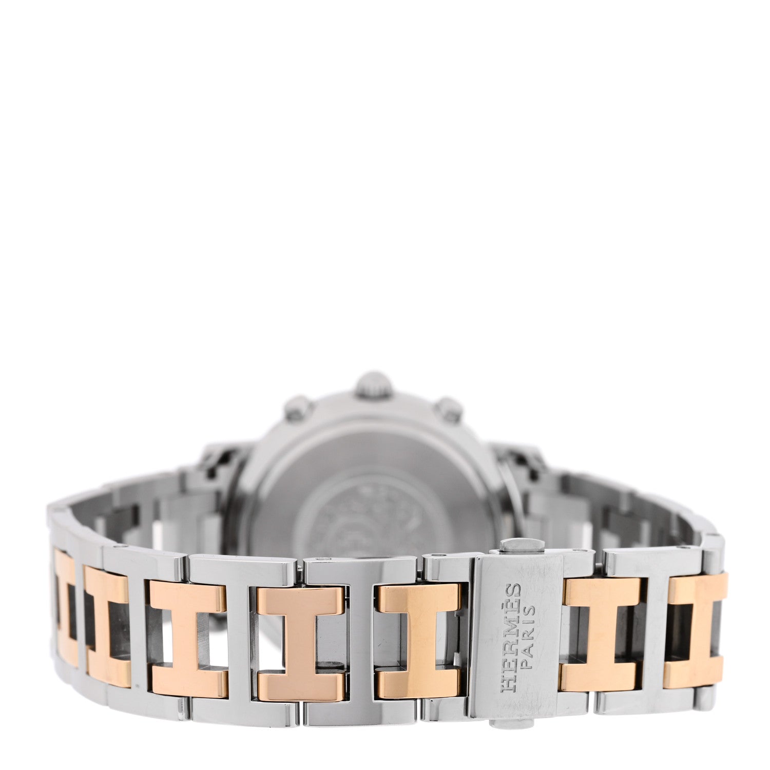 Hermes Stainless Steel 31mm Clipper Chronograph Quartz Watch 3 of 4