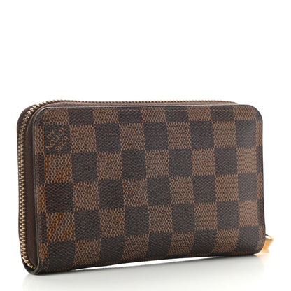 Louis Vuitton Damier Ebene Zippy Compact Wallet 3 of 8