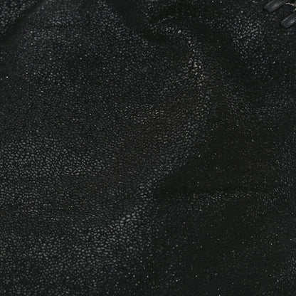 Stella McCartney Shaggy Deer Mini Falabella Fold Over Tote Black 8 of 10