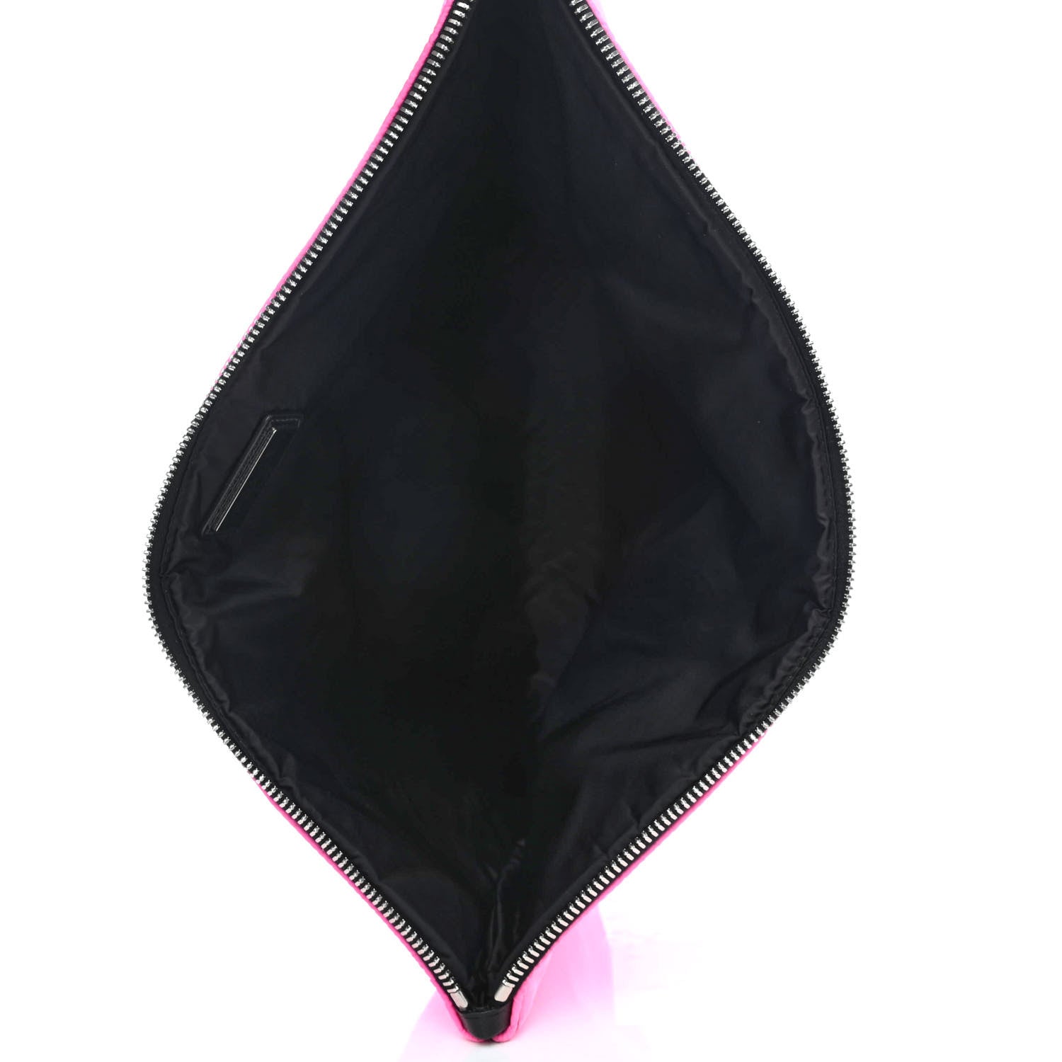 Prada Tessuto Nylon Flat Pouch Pink 4 of 4