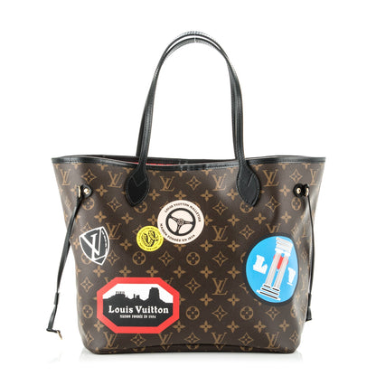 Louis Vuitton Monogram World Tour Neverfull MM 1 of 8