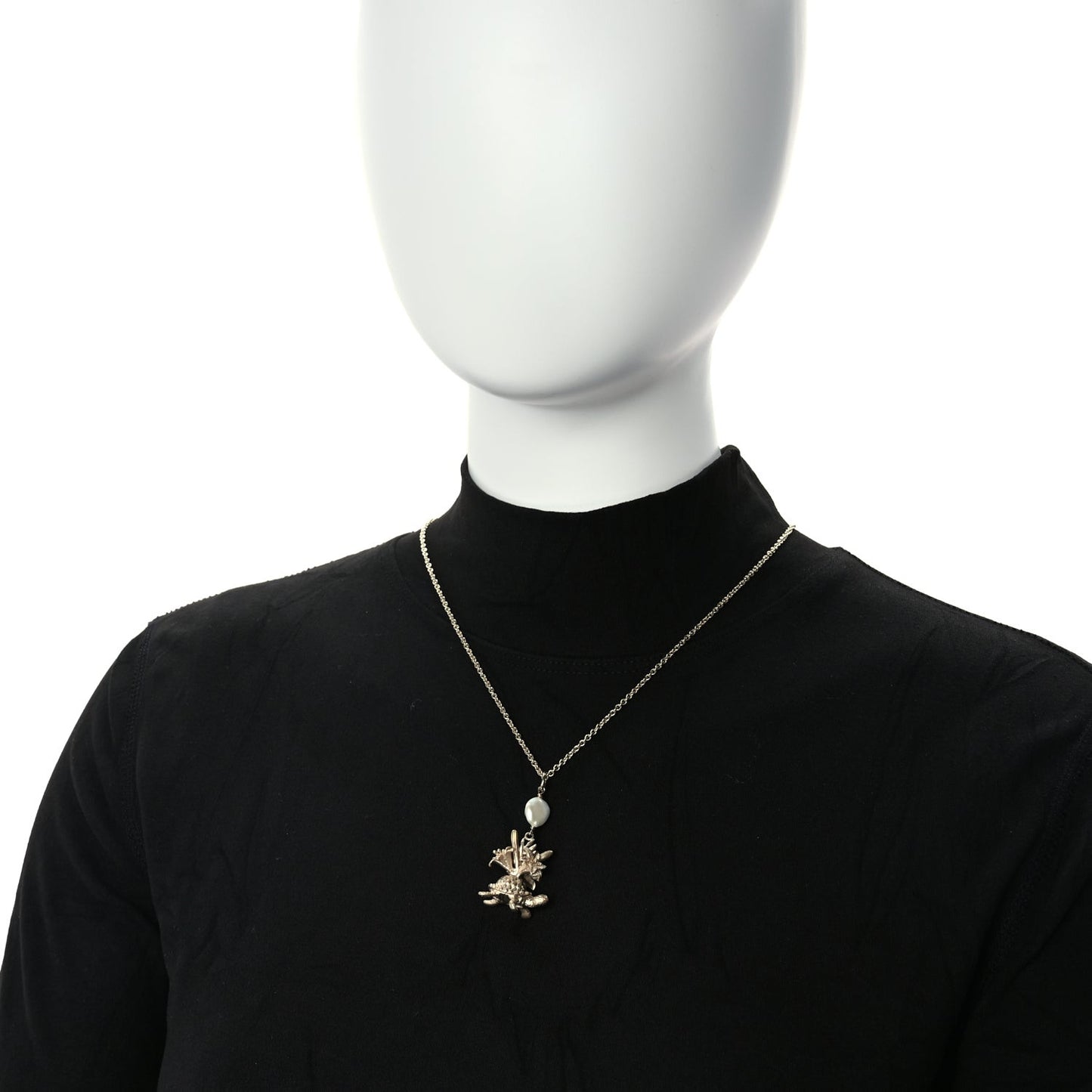 Pearl Reve D'Infini  Necklace  Gold White