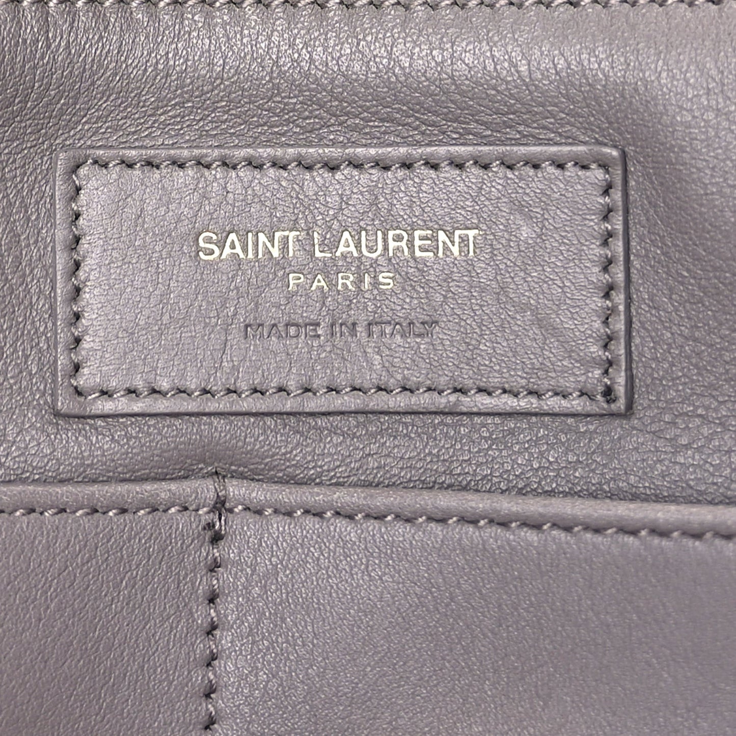 Smooth Calfskin Medium Monogram Cabas Fog