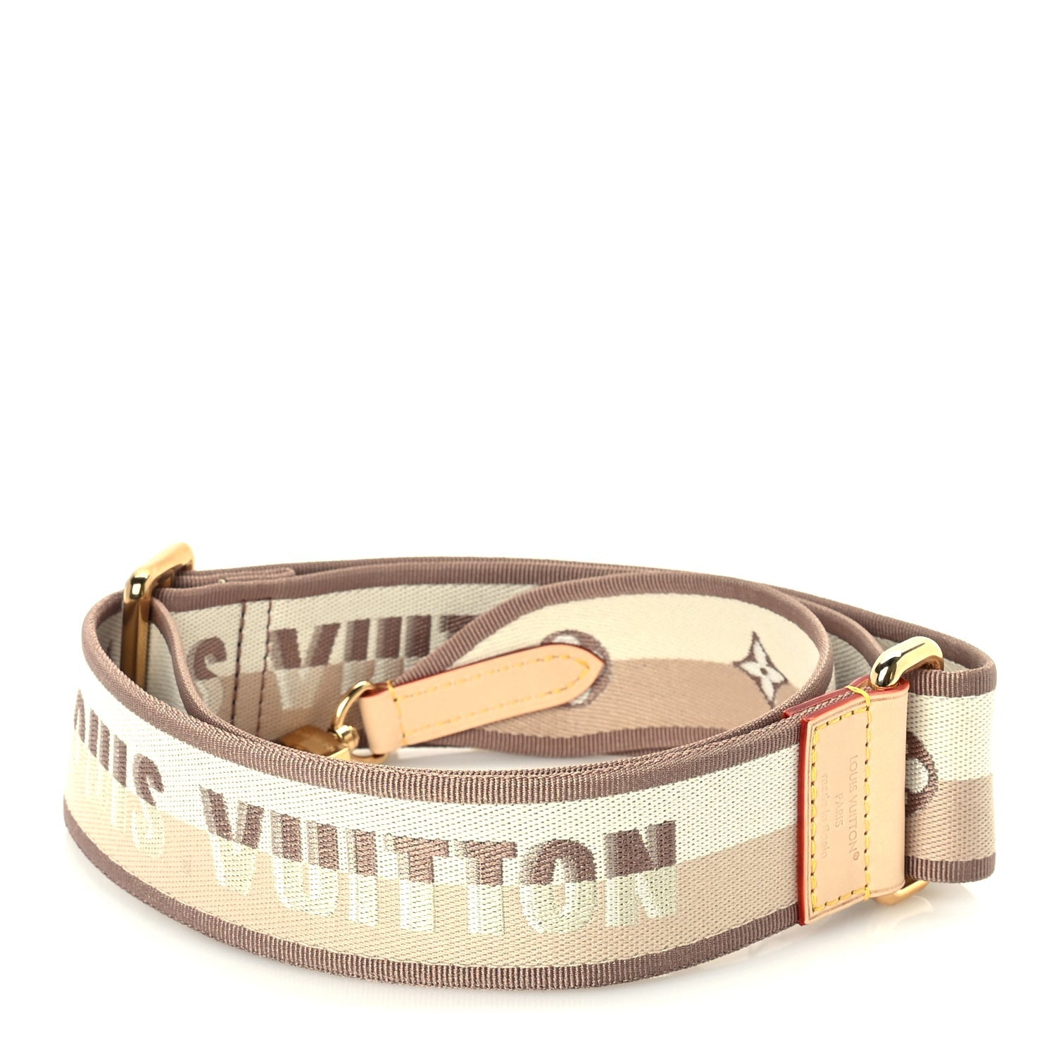 Louis Vuitton Jacquard Speedy Bandouliere 20 Shoulder Strap  Beige 2 of 6