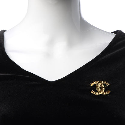 Chanel Along The Nile CC Brooch Gold 2 of 5