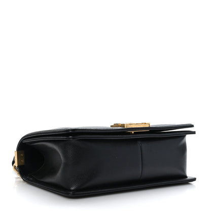 Chanel Caviar Quilted Medium Boy Flap Black 4 of 9