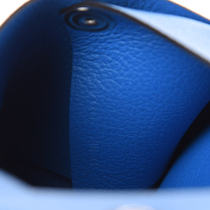 Hermes Evercolor Bastia Coin Purse Bleu Hydra 7 of 8