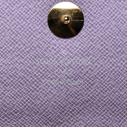 Louis Vuitton Monogram Multicolor Sarah Wallet Black Violet 5 of 7