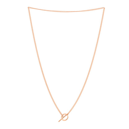 Hermes 18K Rose Gold PM Echappee Necklace ST 2 of 3