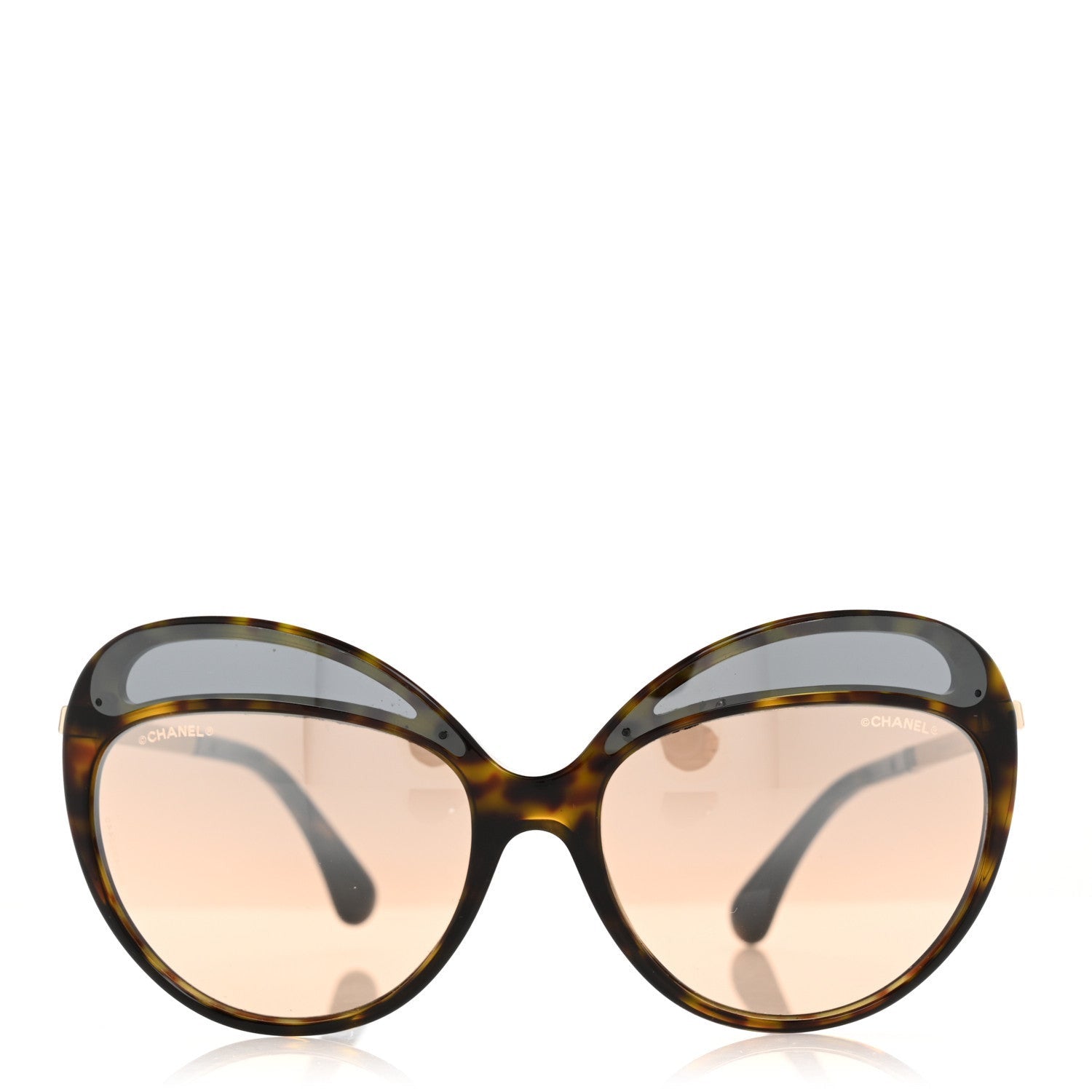 Chanel Acetate Butterfly Runway Sunglasses 5379 Tortoise 2 of 7