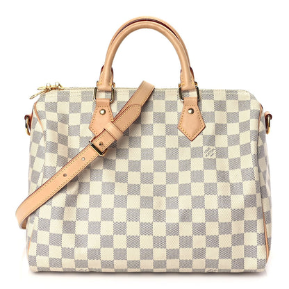 Louis Vuitton Damier Azur Speedy Bandouliere 30 1 of 8
