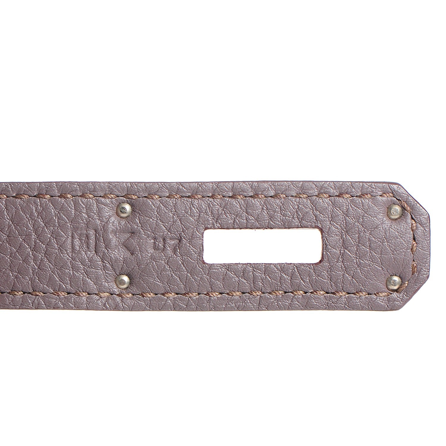 Hermes Togo Birkin 35 Etain 16 of 28