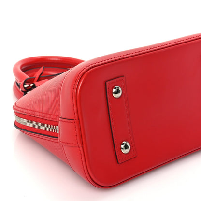 Louis Vuitton Epi Alma BB Castillan Red 7 of 8
