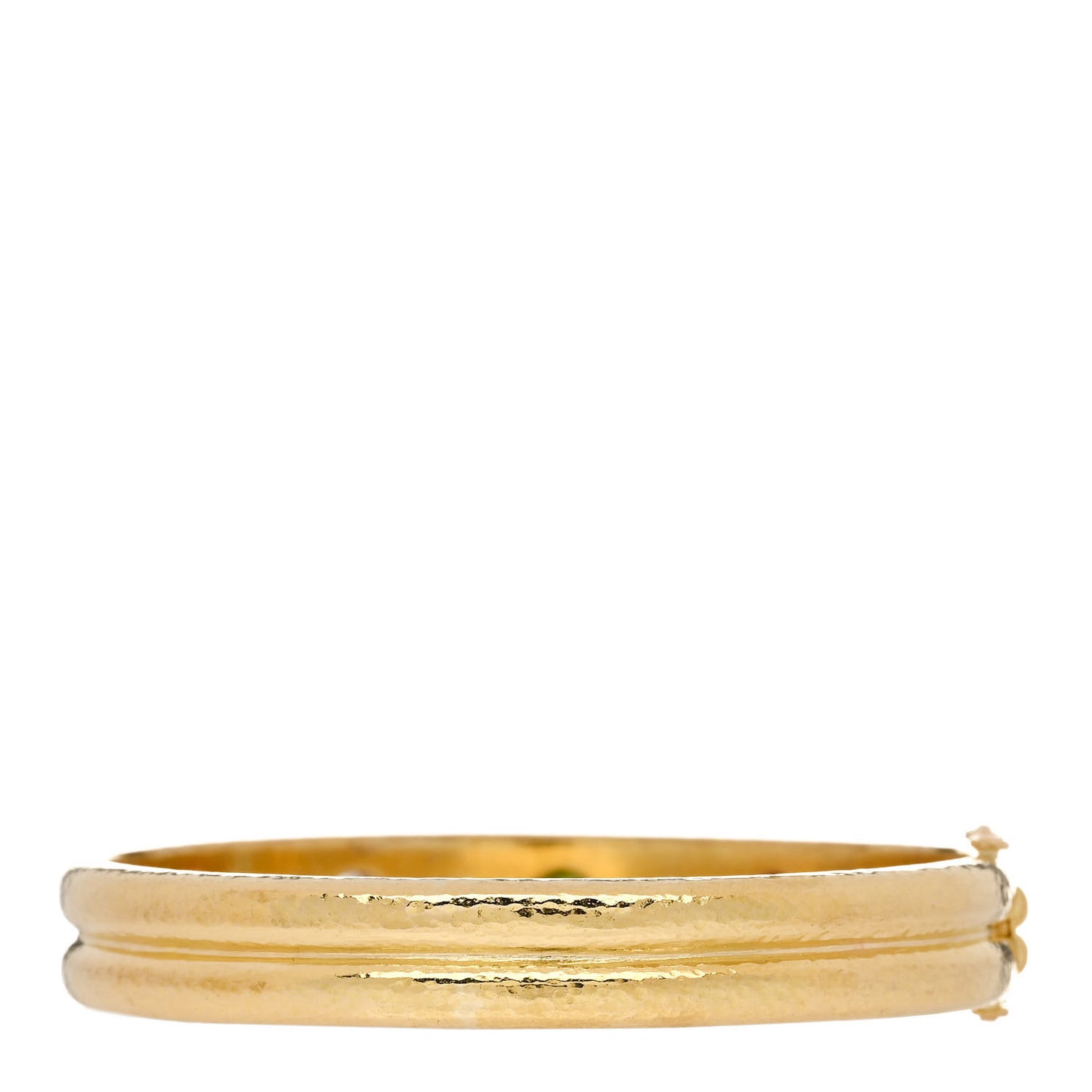 19K Yellow Gold Diamond Multi Gemstone Tutti Frutti Bangle Bracelet