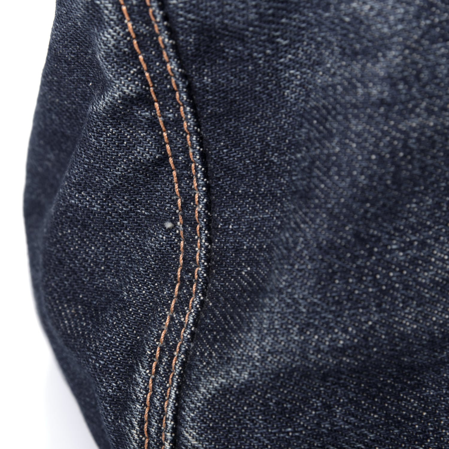 Fendi Denim Mama Baguette Blue 13 of 19