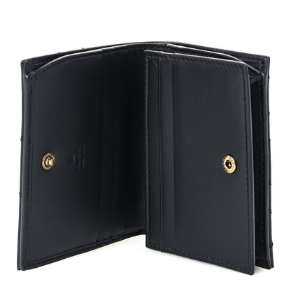 Gucci Calfskin Matelasse GG Marmont Card Case Wallet Black 5 of 7