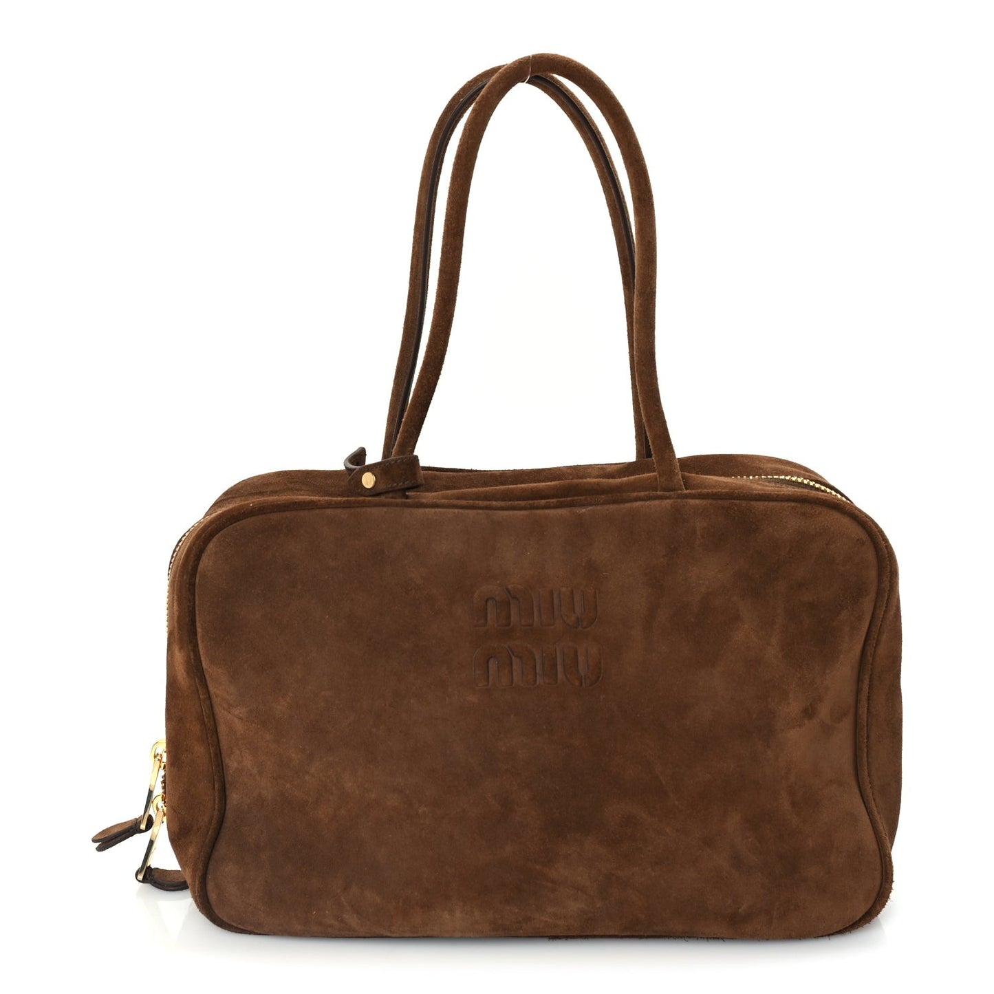 Camoscio Beau Top Handle Bag Cocoa Brown