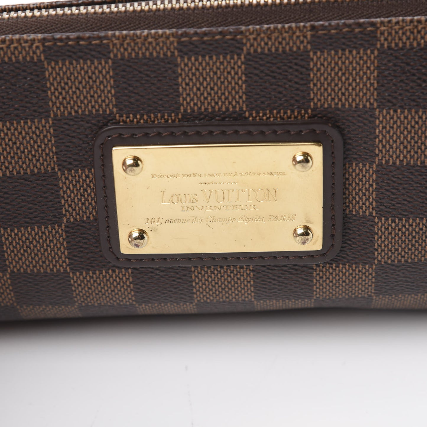 Damier Ebene Eva Clutch