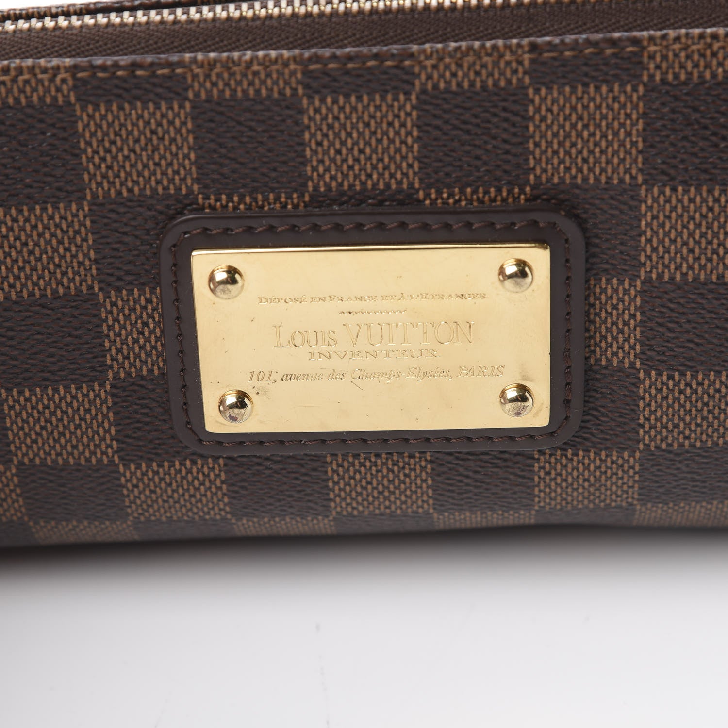 Louis Vuitton Damier Ebene Eva Clutch 12 of 13