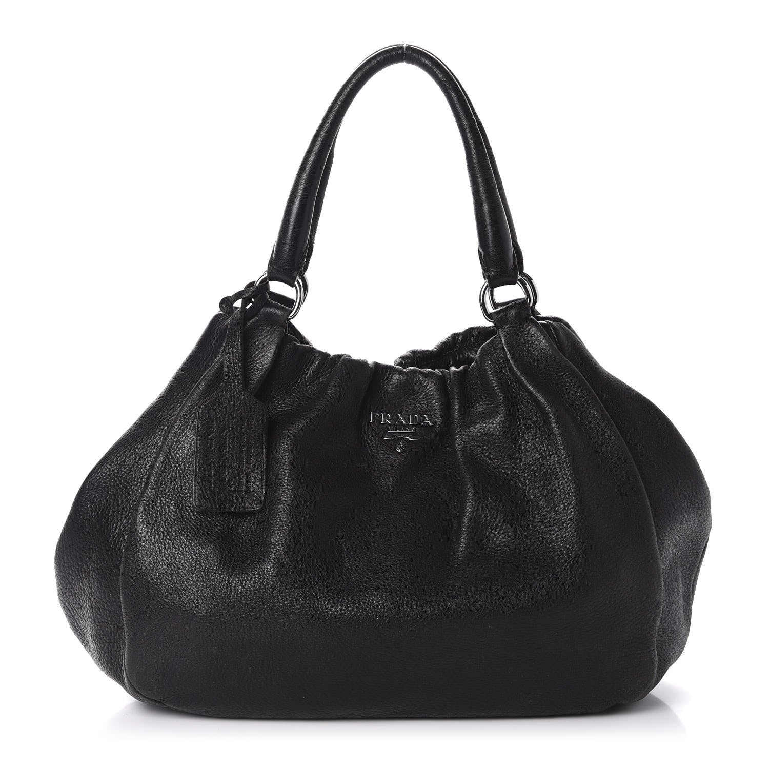 Prada Cervo Antik Bauletto Black 1 of 10