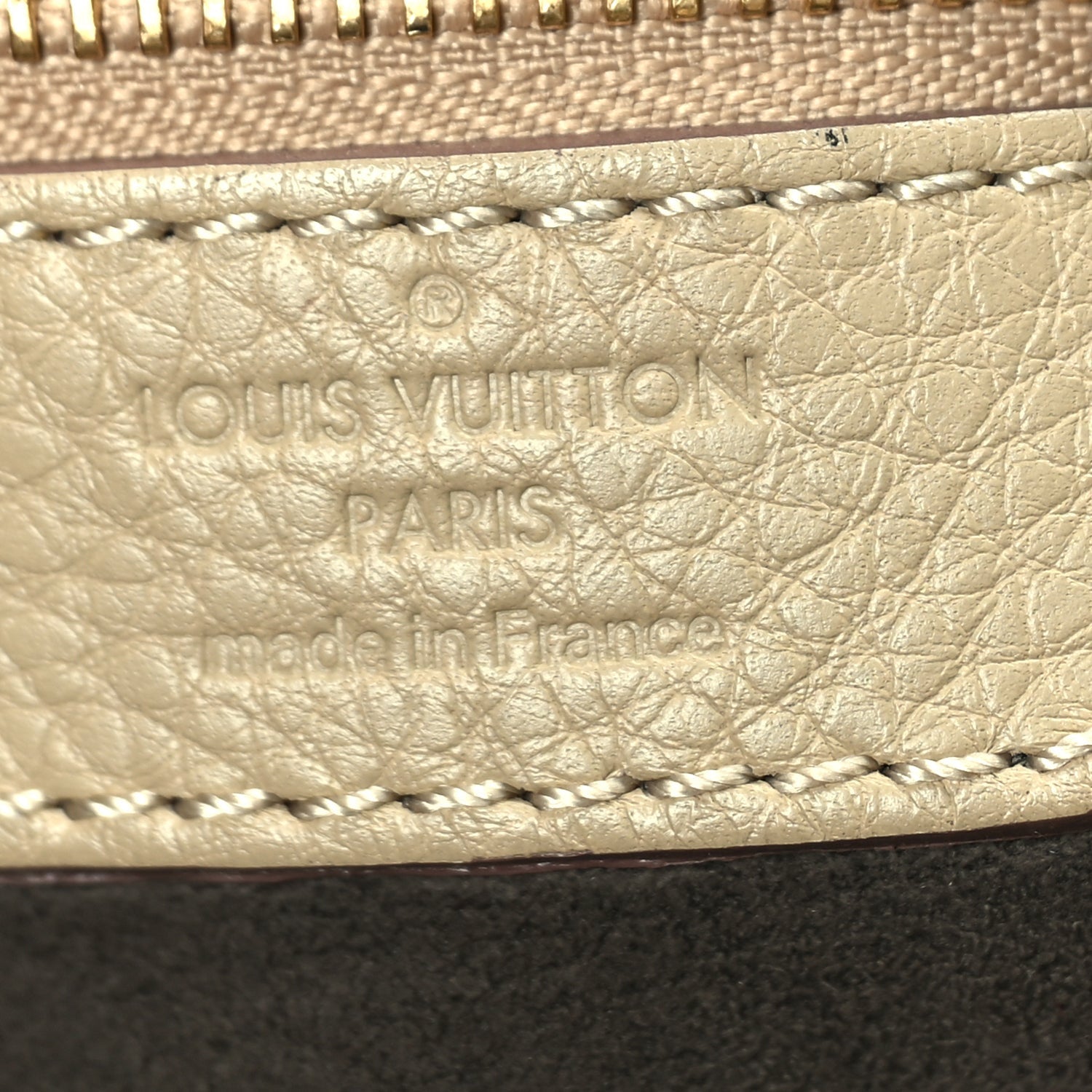 Louis Vuitton Mahina L Taupe 5 of 8