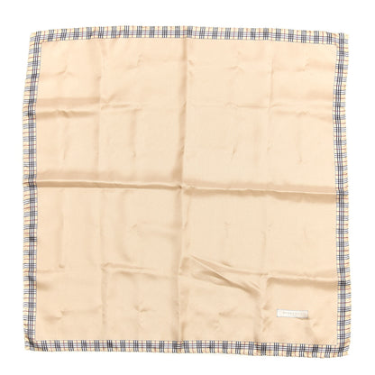 Burberry Silk House Check Square Scarf Beige 1 of 3