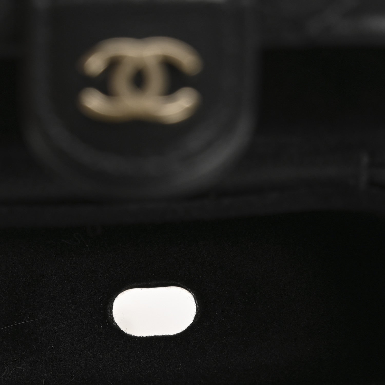 Chanel Lambskin Quilted Airpods Pro Case With Chain Black 3 of 8