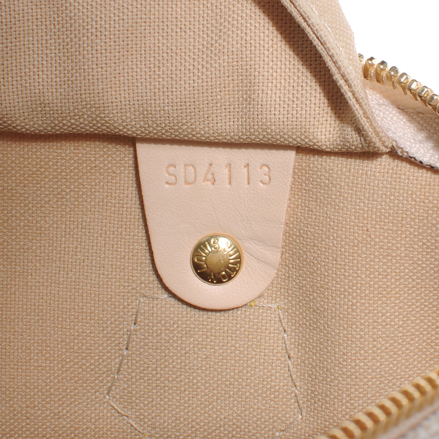 Louis Vuitton Damier Azur Speedy 30 8 of 8