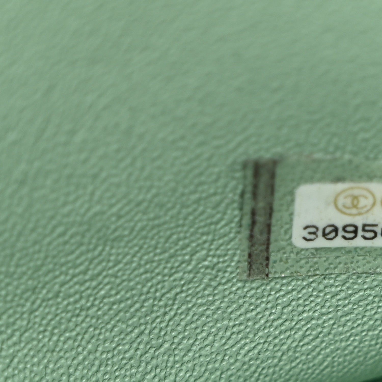 Chanel Lambskin Quilted Mini Rectangular Flap Light Green 7 of 10