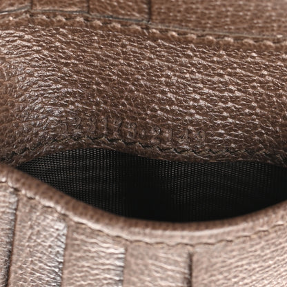 Gucci GG Supreme Monogram Web Ophidia French Flap Wallet Beige New Acero 8 of 12