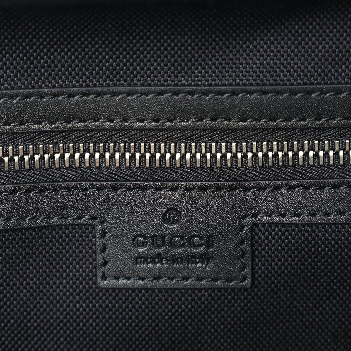 Calfskin GG Emblem Large Briefcase Black