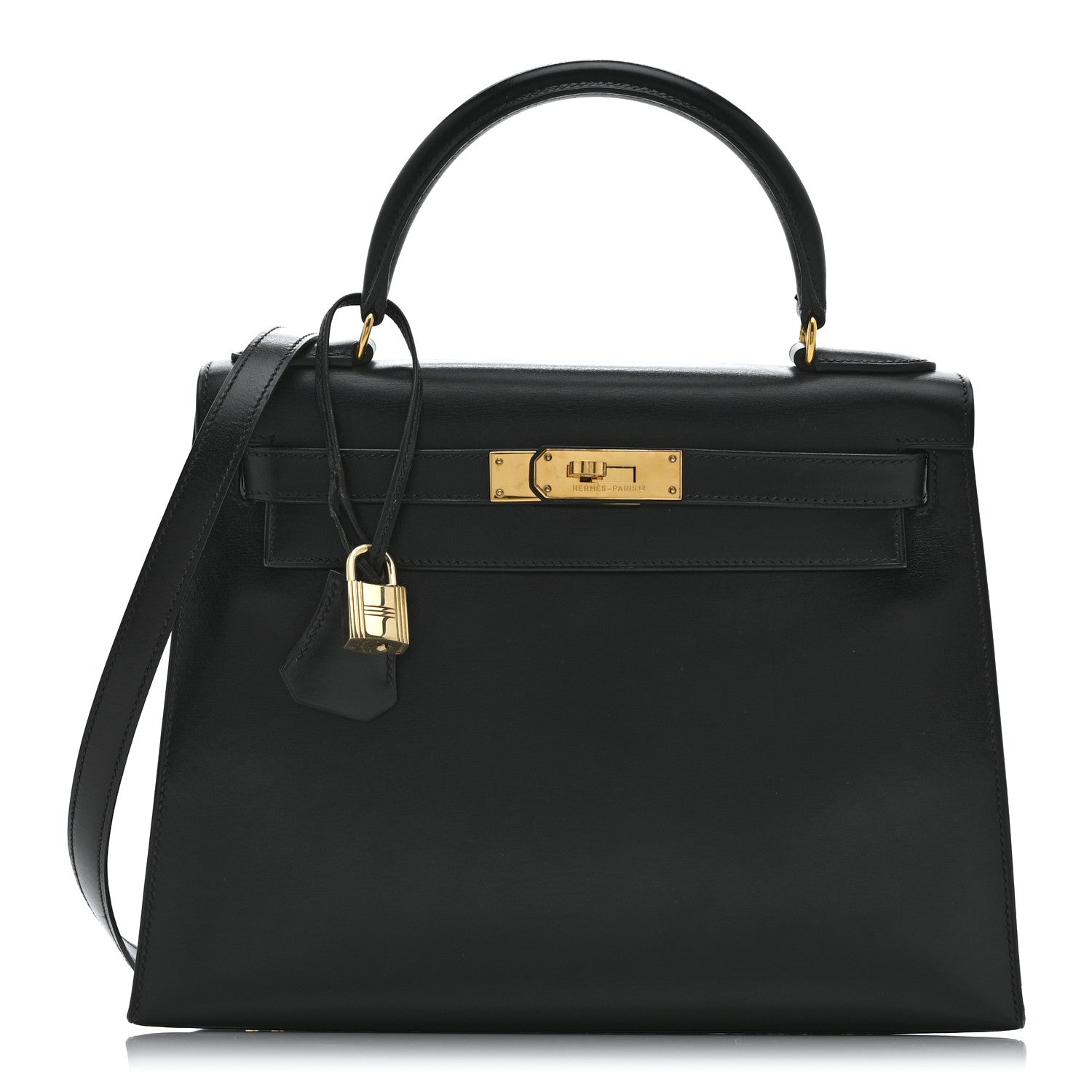 Hermes Box Kelly Sellier 28 Black 1 of 12
