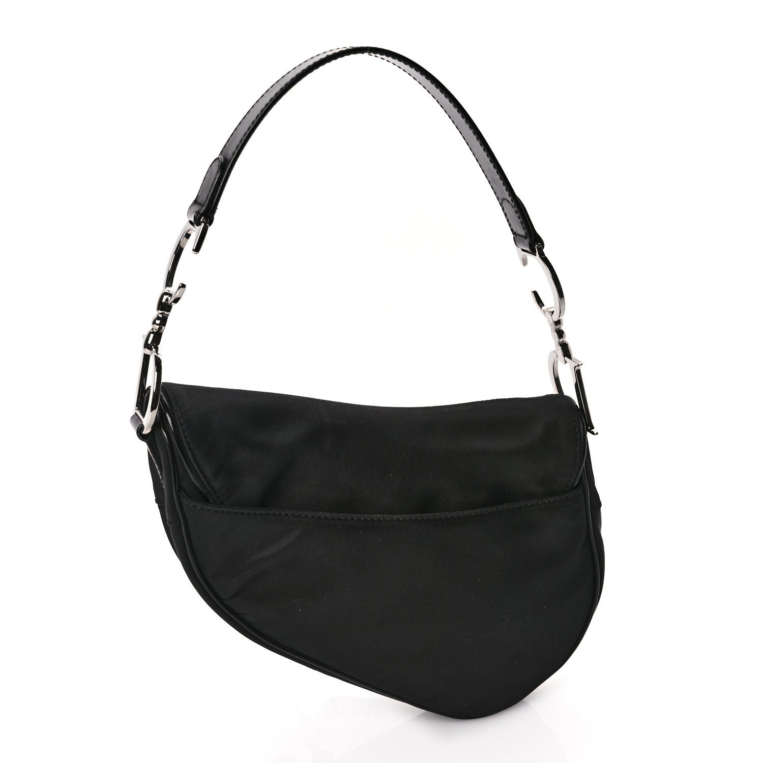 Christian Dior Nylon Saddle Bag Black 2 of 8