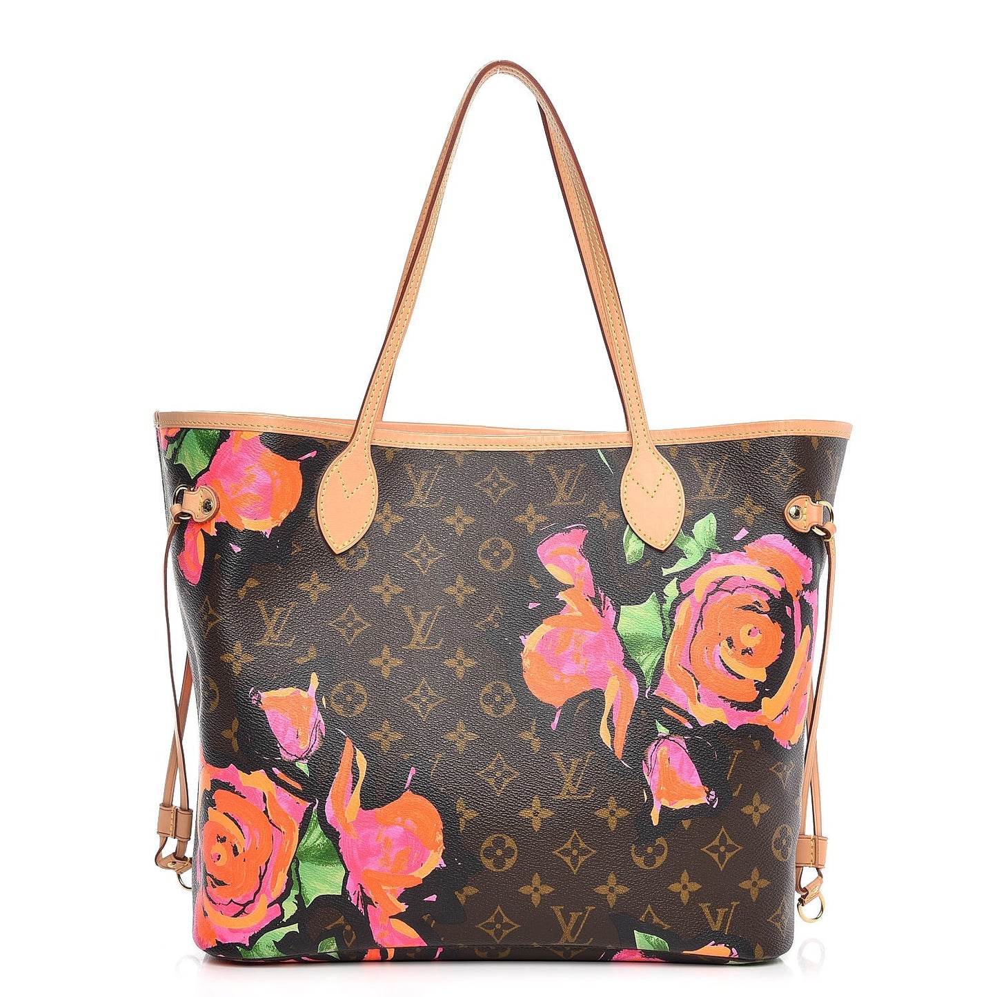 Monogram Roses Neverfull MM